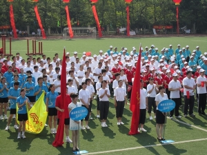 集团员工参加省社运动会